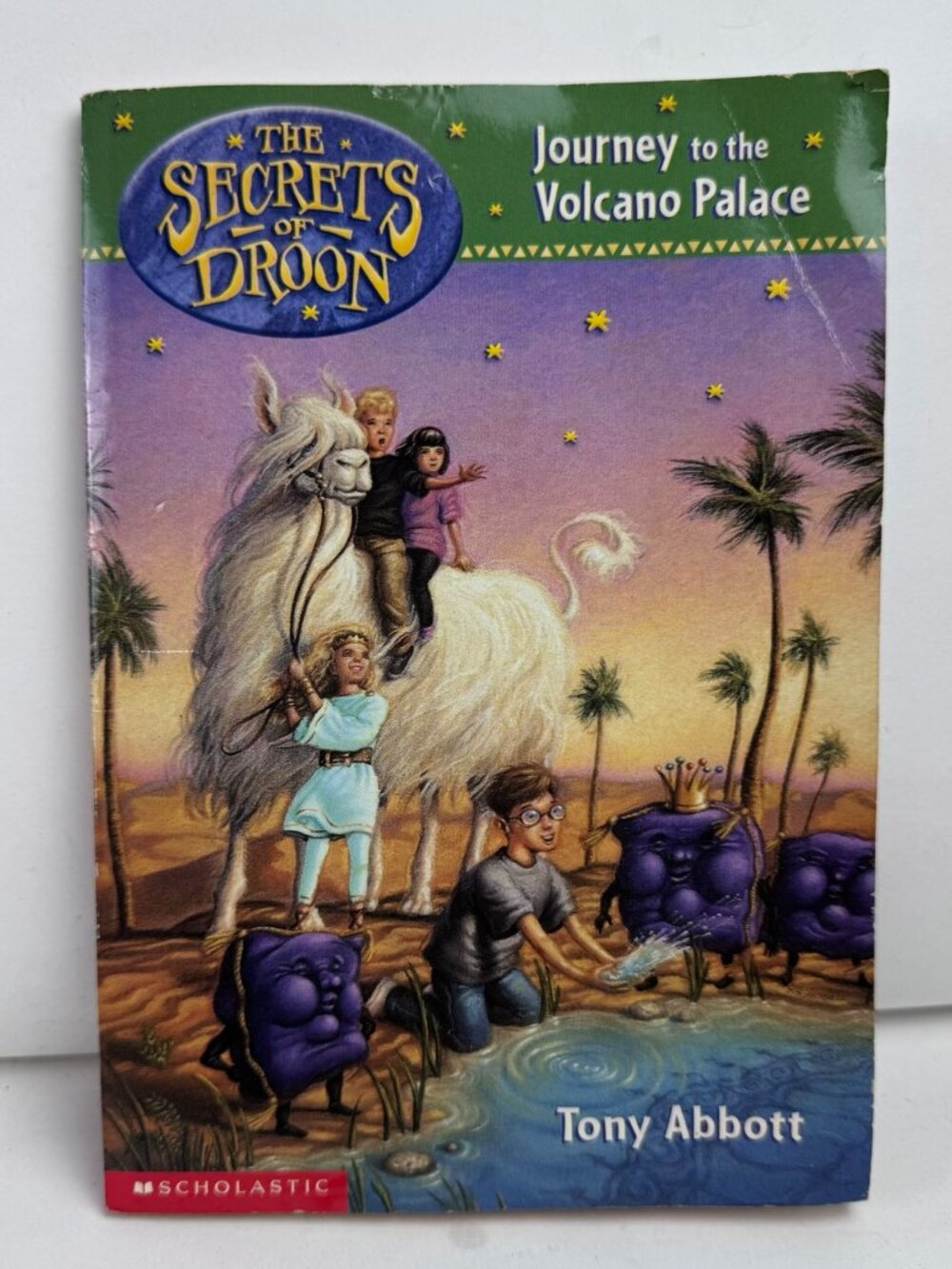 The Secrets of Droon #2 Journey to the Volcano Palace Tony Abbott Paperback Book